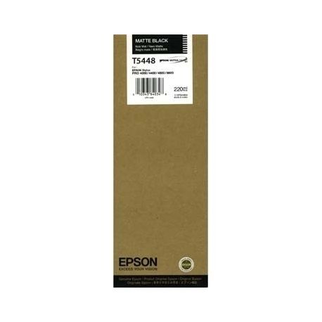 Cartouche Epson T5448 Noire Mate 220ML Cartouche Epson T5448 Noire Mate 220ML