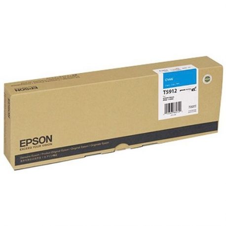 Cartouche Epson T5912 Cyan 700ML 