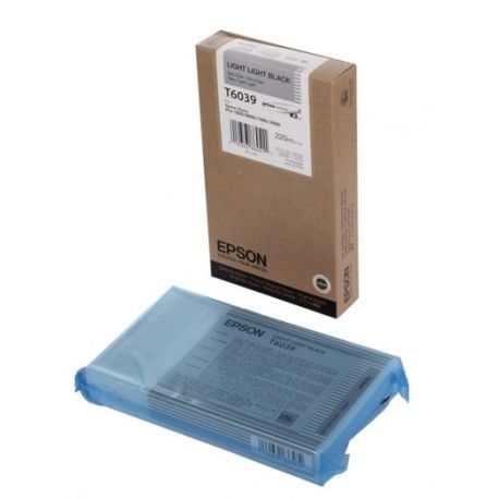 Cartouche Epson T6039 Grise Claire 220ML