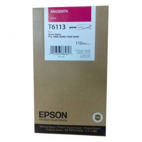 Cartouche Epson T6113 Magenta 110ML
