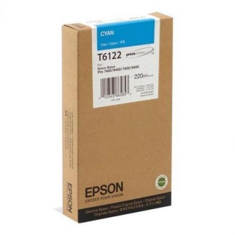 Cartouche Epson T6122 Cyan 220ML