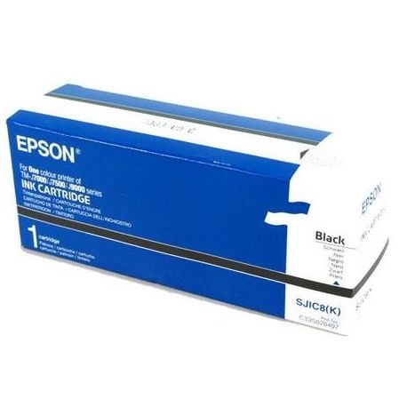 Cartouche Epson SJIC-8 Noir Cartouche Epson SJIC-8 Noir