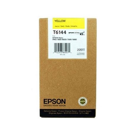 Cartouche Epson T6144 Jaune 220ML