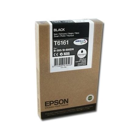 Cartouche Epson T6161 Noire 76ML Cartouche Epson T6161 Noire 76ML