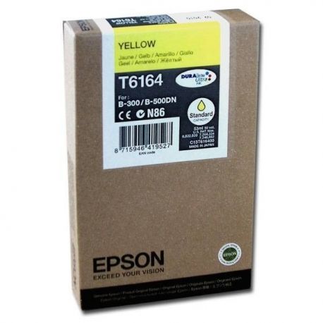Cartouche Epson T6164 Jaune 53ML Cartouche Epson T6164 Jaune 53ML