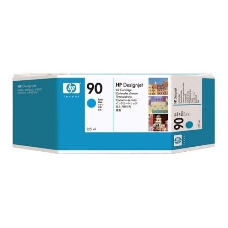Cartouche Hp N°90 Cyan 225ML Cartouche Hp N°90 Cyan 225ML