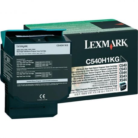 Toner Lexmark C540H1KG Noir 2500 Pages