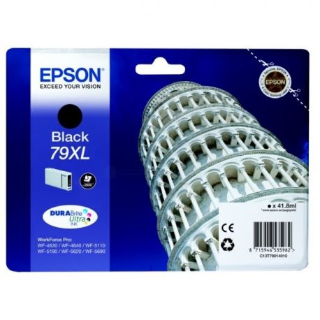 Cartouche Epson 79 XL Noire 41ML Cartouche Epson 79 XL Noire 41ML