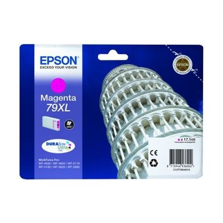 Cartouche Epson 79 XL Magenta 17ML Cartouche Epson 79 XL Magenta 17ML