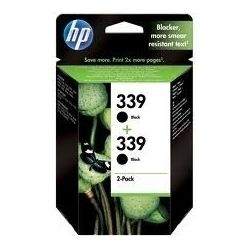 Cartouche Hp N°339 - Pack de 2 - Noir 860 Pages