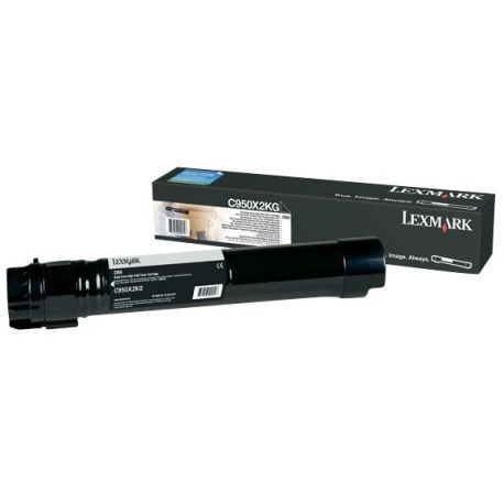 Toner Lexmark C950X2KG Noir 38000 Pages