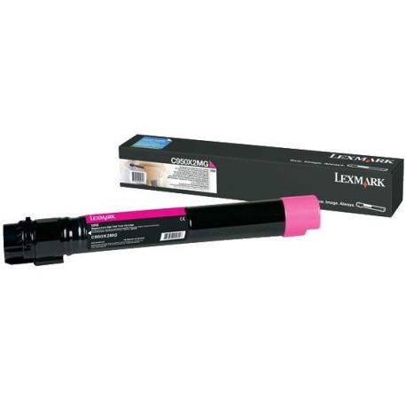 Toner Lexmark C950X2MG Magenta 24000 Pages