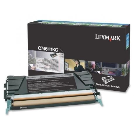 Toner Lexmark C746H1KG Noir 12000 Pages