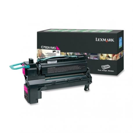 Toner Lexmark C792A1MG Magenta 6000 Pages