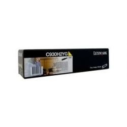 Toner Lexmark C930H2YG Jaune 38000 Pages