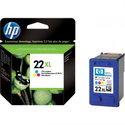 Cartouche Hp N°22 Couleurs 415 Pages
