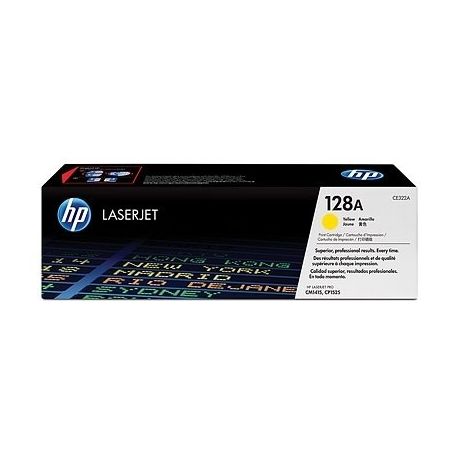 Toner Hp N°128A Jaune 1300 Pages