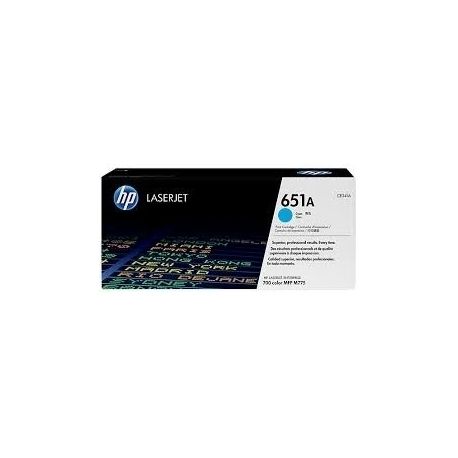 Toner Hp N°651A Cyan 16000 Pages Toner Hp N°651A Cyan 16000 Pages
