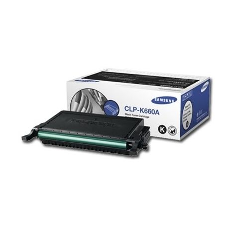 Toner Samsung CLP660 Noir 2500 Pages Toner Samsung CLP660 Noir 2500 Pages