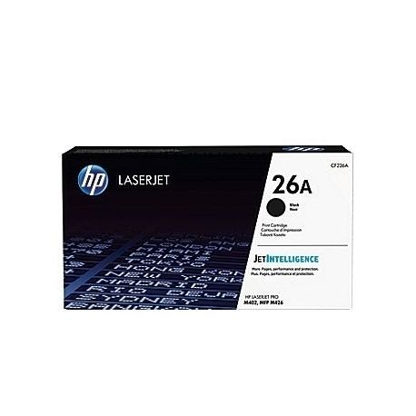 Toner Hp N°26A Noir 3100 Pages Toner Hp N°26A Noir 3100 Pages