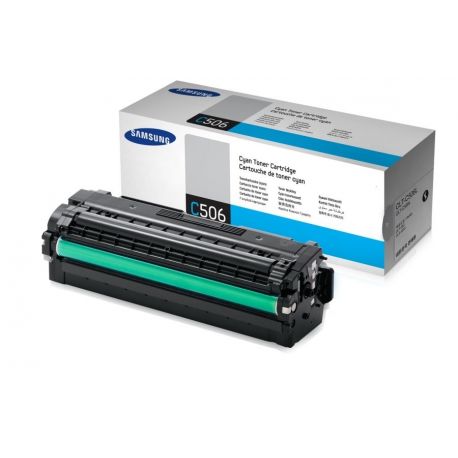 Toner Samsung CLT-C506L Pour CLP680 Cyan 3500 Pages Toner Samsung CLT-C506L Pour CLP680 Cyan 3500 Pages