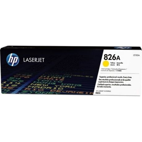 Toner Hp N°826A Jaune 31500 Pages