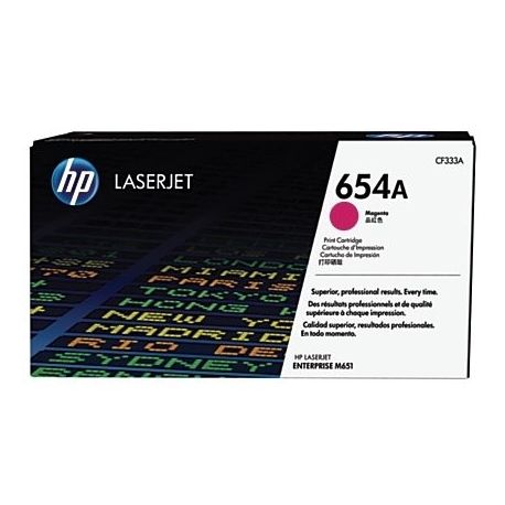 Toner Hp N°654A Magenta 15000 Pages Toner Hp N°654A Magenta 15000 Pages