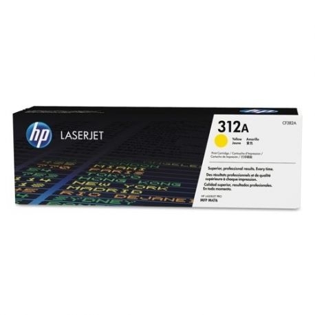 Toner Hp N°312A Jaune 2700 Pages Toner Hp N°312A Jaune 2700 Pages