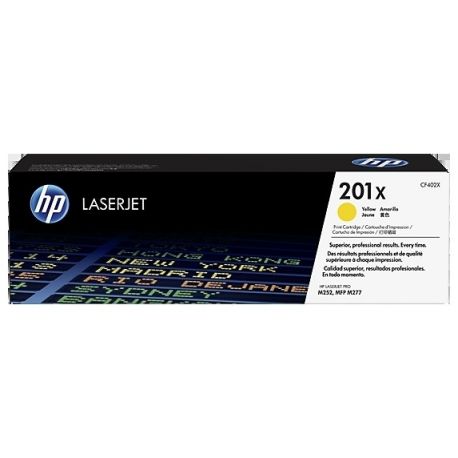 Toner Hp N°201X Jaune 2300 Pages Toner Hp N°201X Jaune 2300 Pages