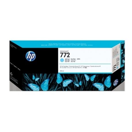 Cartouche Hp N°772 Cyan Claire 300ML Cartouche Hp N°772 Cyan Claire 300ML