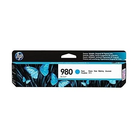 Toner Hp N°980 Cyan 6600 Pages Toner Hp N°980 Cyan 6600 Pages