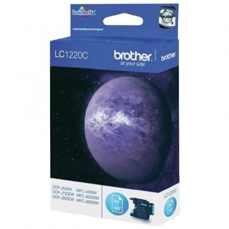 Cartouche Brother LC1220 Cyan 300 Pages Cartouche Brother LC1220 Cyan 300 Pages