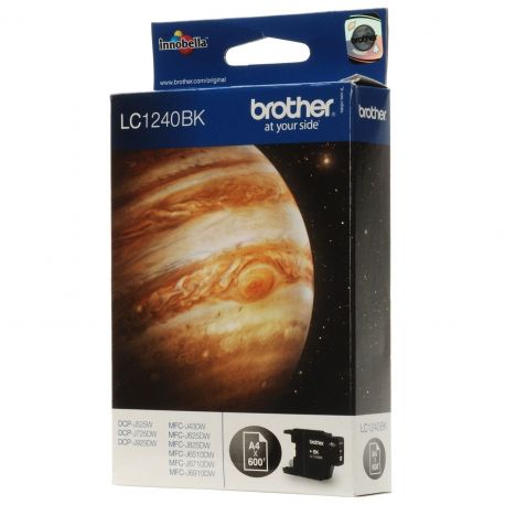 Cartouche Brother LC-1240 Noire 600 Pages Cartouche Brother LC-1240 Noire 600 Pages