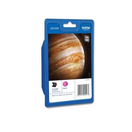 Cartouche Brother LC-1240 Magenta 600 Pages Cartouche Brother LC-1240 Magenta 600 Pages