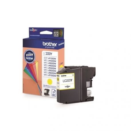 Cartouche Brother LC-223 Jaune 550 Pages Cartouche Brother LC-223 Jaune 550 Pages
