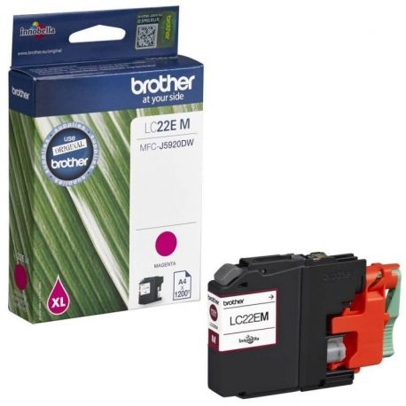 Cartouche Brother LC22E Magenta 1200 Pages