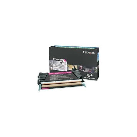 Toner Lexmark C736H1MG Magenta 10000 Pages