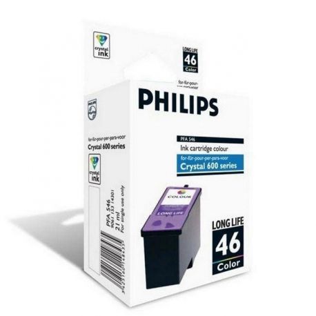 Cartouche Philips Crystal 665 Couleurs 1000 Pages Cartouche Philips Crystal 665 Couleurs 1000 Pages