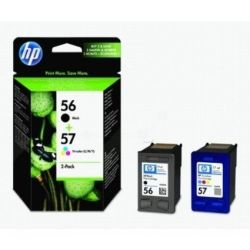 Cartouche Hp N°56 et 57 Noire et Couleurs 520 Pages