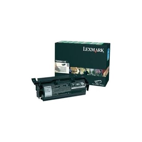 Toner Lexmark T650H11E Noir 25000 Pages Toner Lexmark T650H11E Noir 25000 Pages