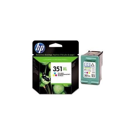 Cartouche Hp N°351 XL Couleurs 580 Pages