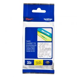 Ruban Brother P-Touch 1000 Blanc/Transparent 12MM X 8M