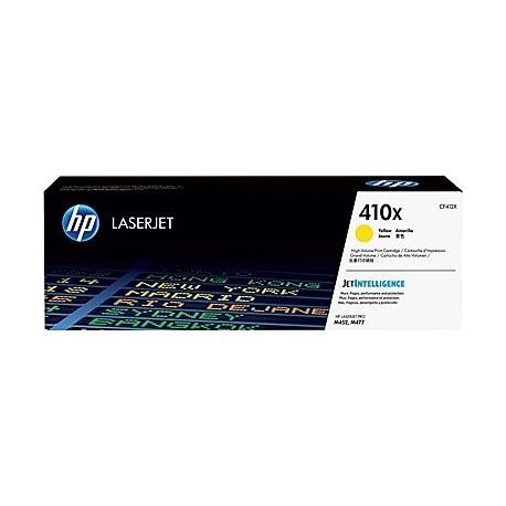Toner Hp N°410X Pour M452 Jaune 5000 Pages Toner Hp N°410X Pour M452 Jaune 5000 Pages