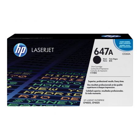 Toner Hp N°647A Noir 8500 Pages Toner Hp N°647A Noir 8500 Pages