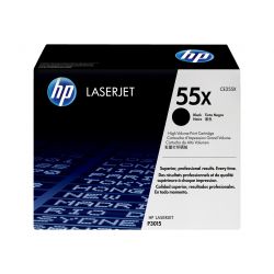 Toner Hp N°55X Pour P3015 Noir 12500 Pages