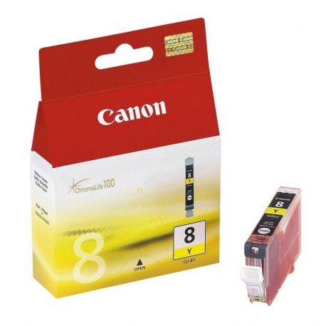 Cartouche Canon CLI-8 Jaune 420 Pages Cartouche Canon CLI-8 Jaune 420 Pages