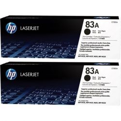 Toner Hp N°83A - Pack de 2 - Noir 2200 Pages