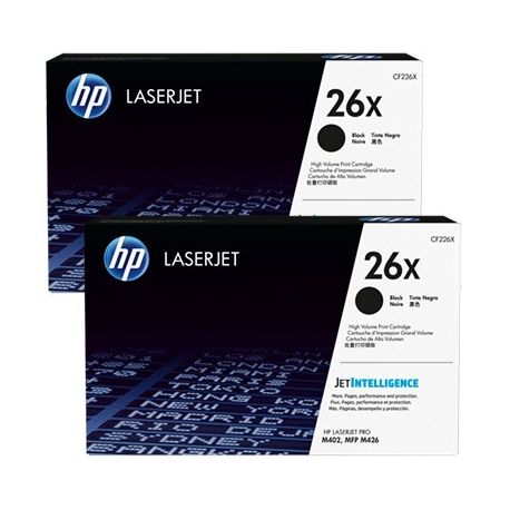 Toner Hp CF226X (X2) Noir 9000 Pages Toner Hp CF226X (X2) Noir 9000 Pages