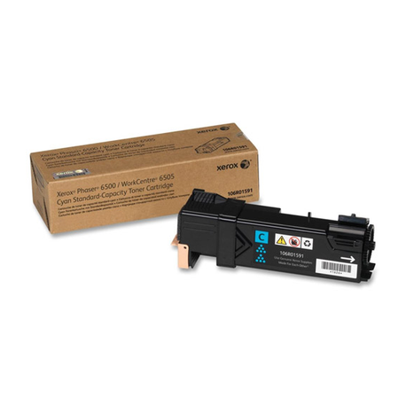 Toner Xerox 106R01591 Cyan 1000 Pages Toner Xerox 106R01591 Cyan 1000 Pages