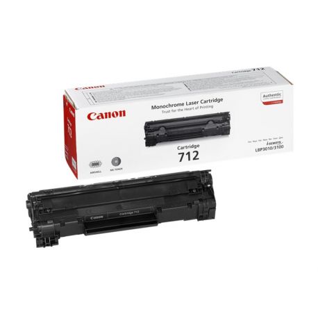 Toner Canon EP-712 Noir 1500 Pages Toner Canon EP-712 Noir 1500 Pages